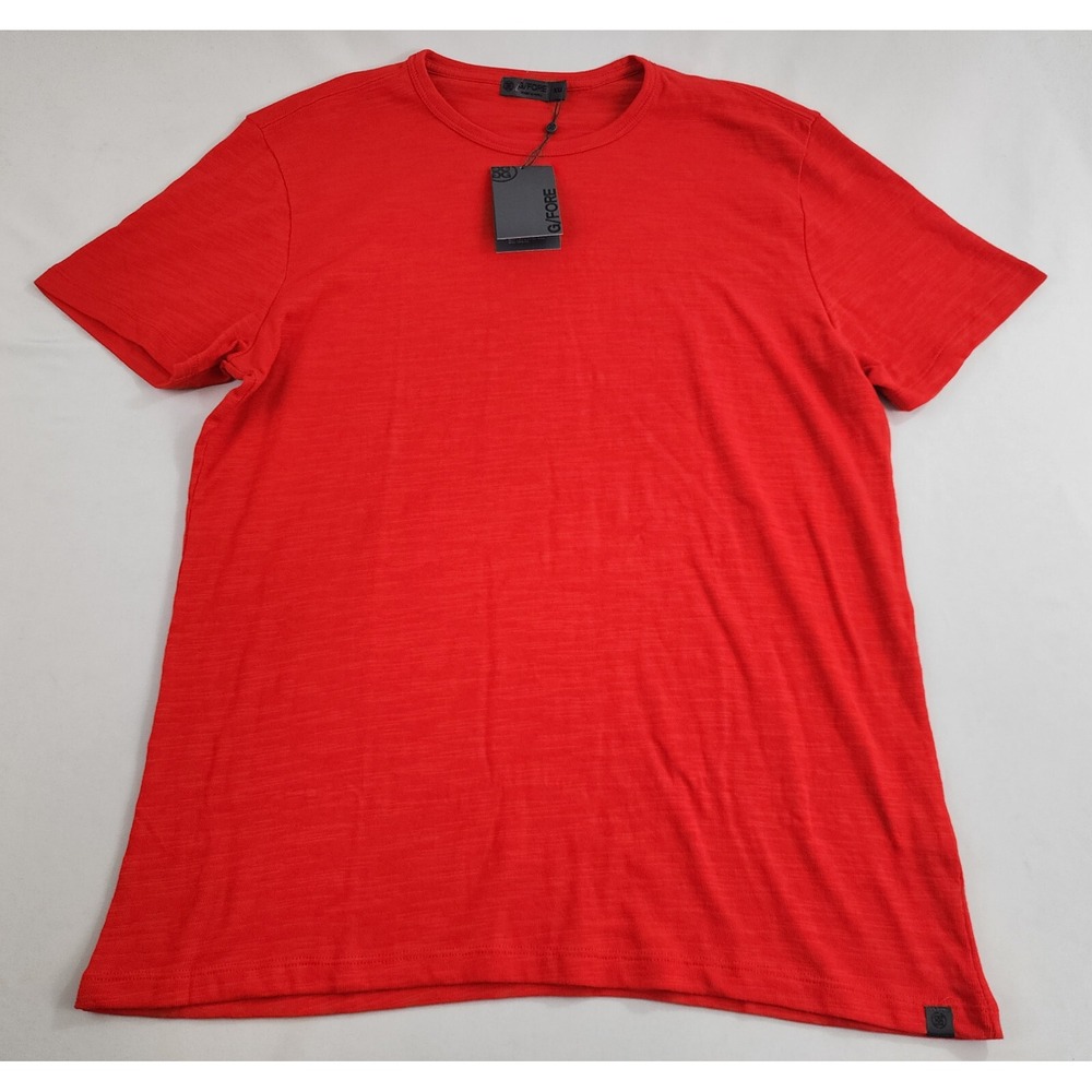 GFORE G/FORE Mens T-Shirt XXL 2XL Poppy Orange G4MS23K461 Golf Modern Tee NEW